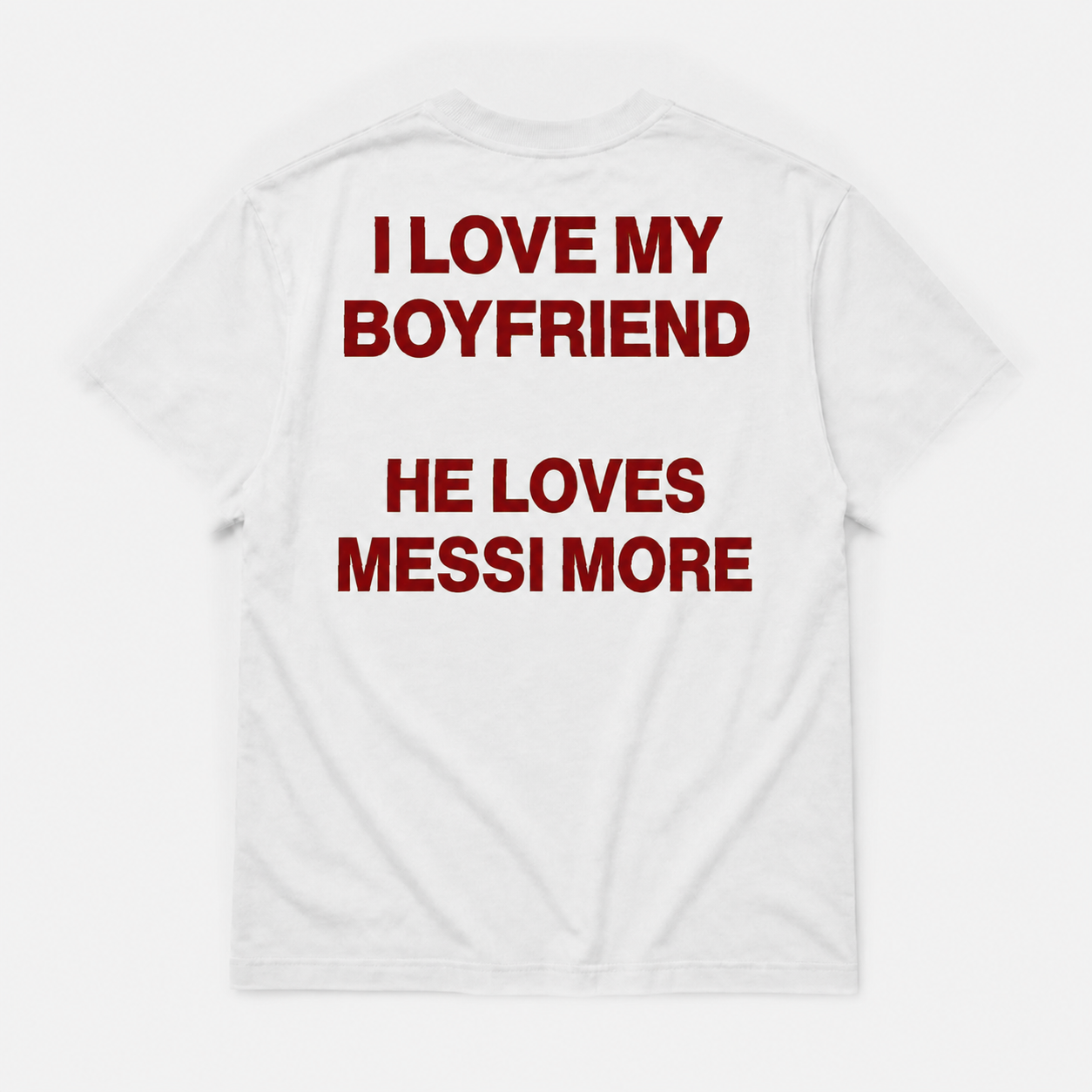 He loves Messi more  -  TEE — YUTEE