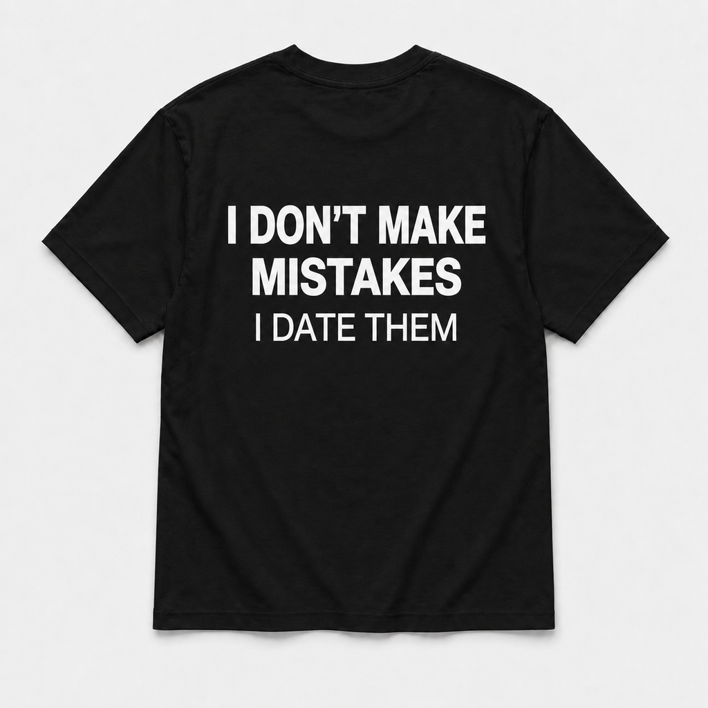I don't make mistakes -  TEE — YUTEE