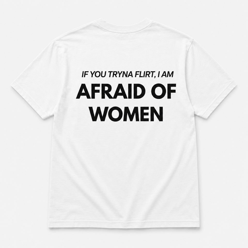 I'M AFRAID OF WOMEN  - TEE — YUTEE