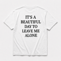 leave me alone  -  TEE — YUTEE