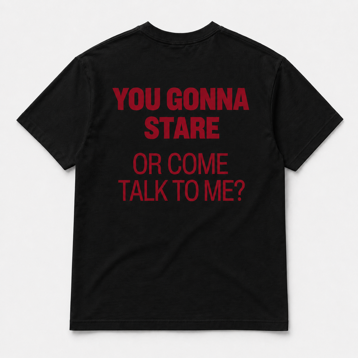 you gonna stare -  TEE — YUTEE