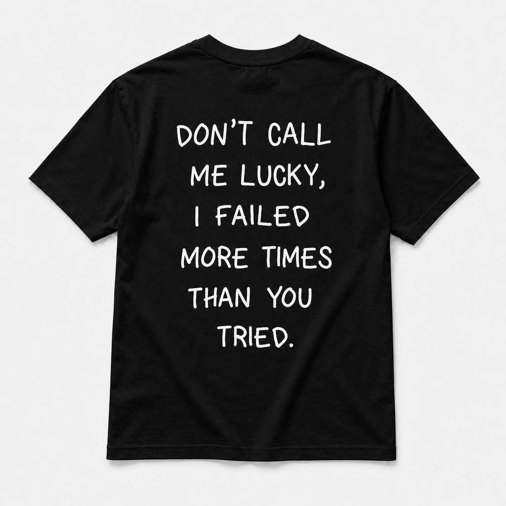 Don't call me lucky - TEE — YUTEE