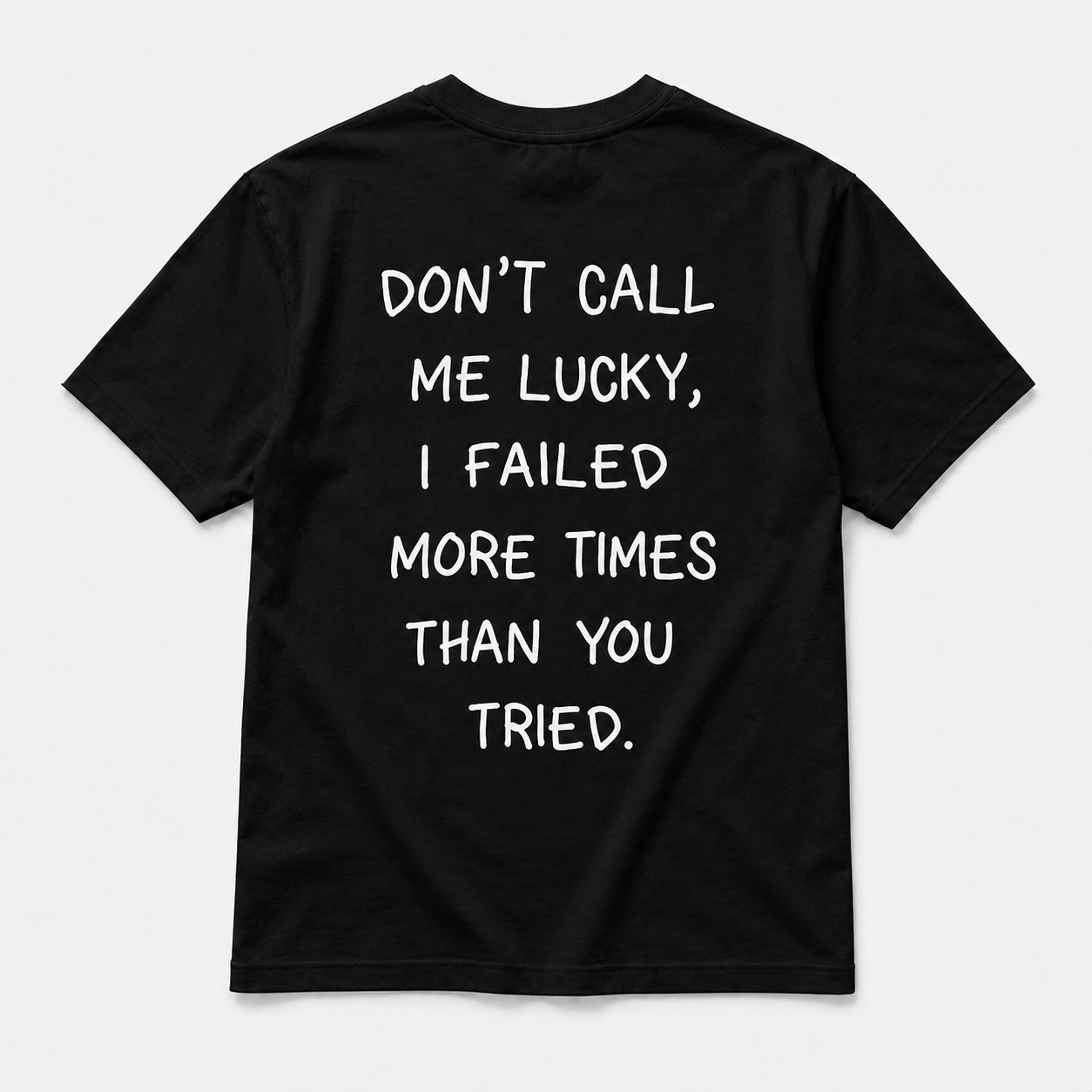 Don't call me lucky - TEE — YUTEE