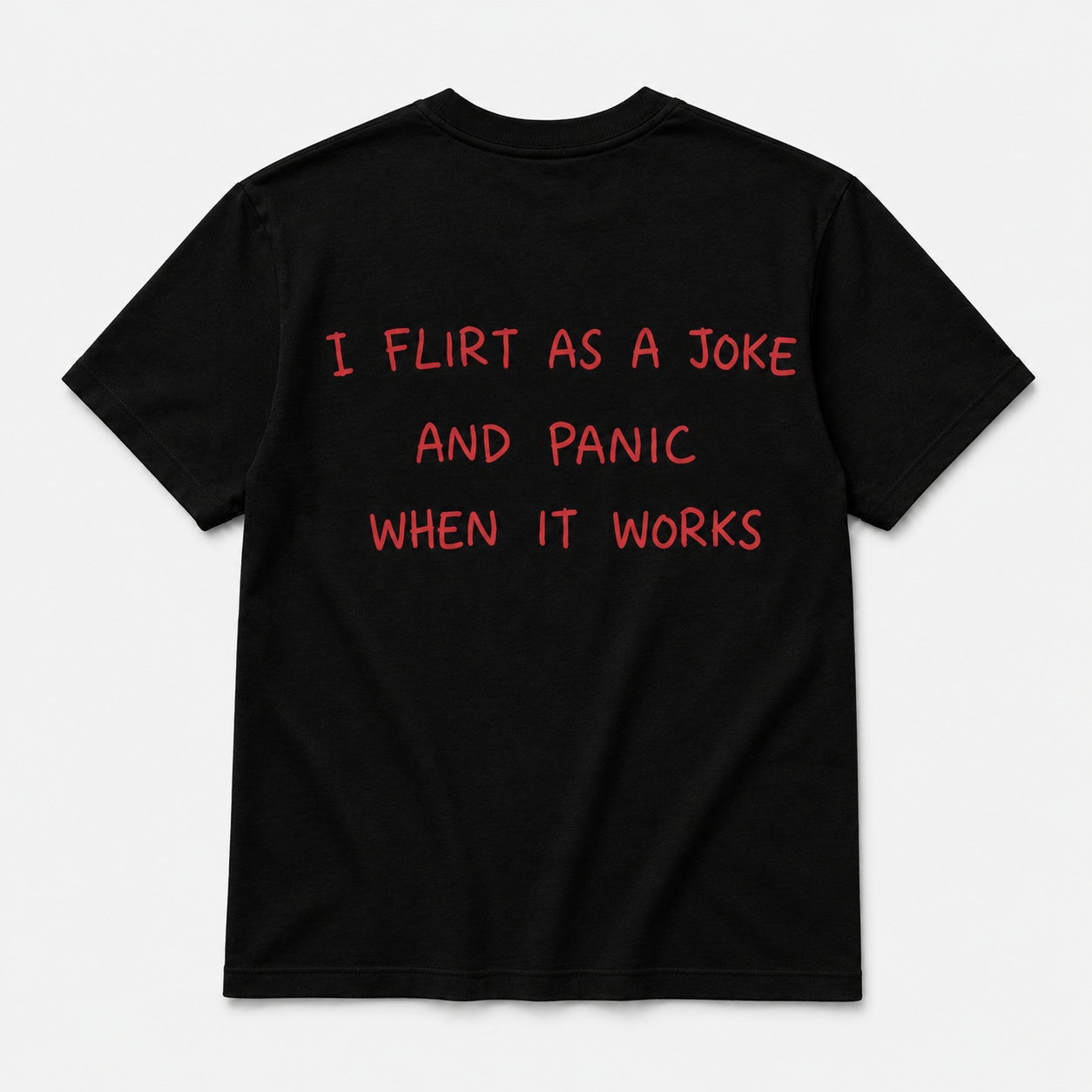 I flitr as a joke  - TEE — YUTEE