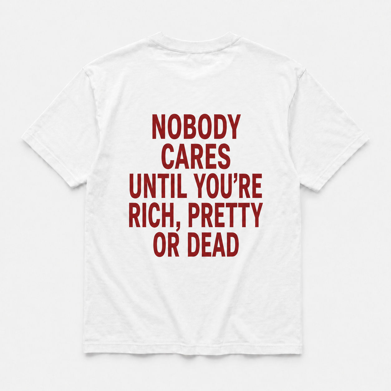 Nobody cares - TEE — YUTEE