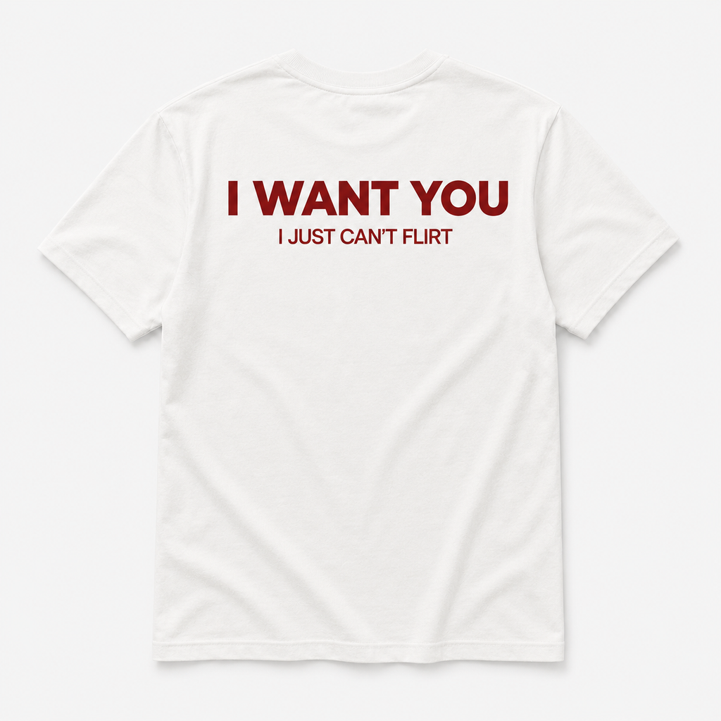 I WANT YOU. - TEE — YUTEE