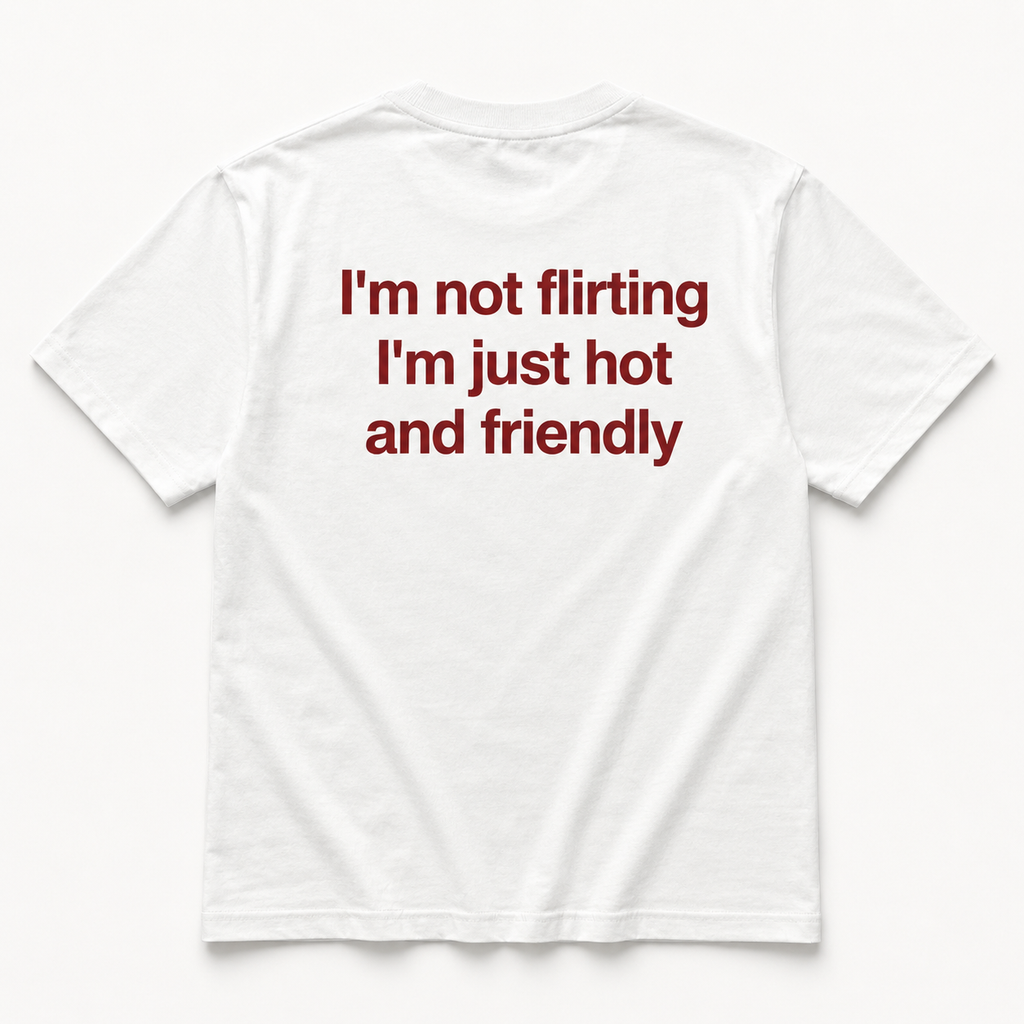 Im not flirting -  TEE — YUTEE
