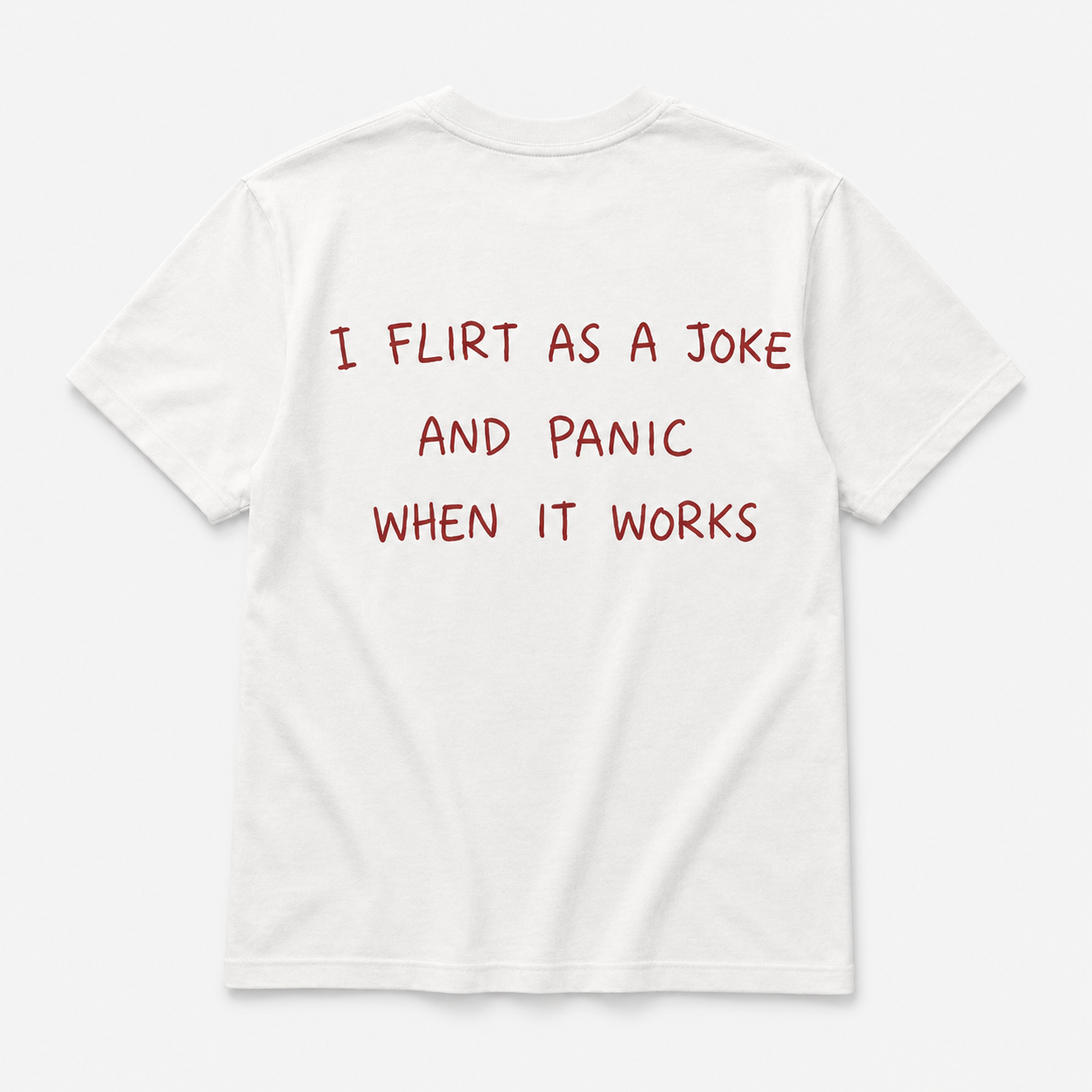 I flitr as a joke  - TEE — YUTEE