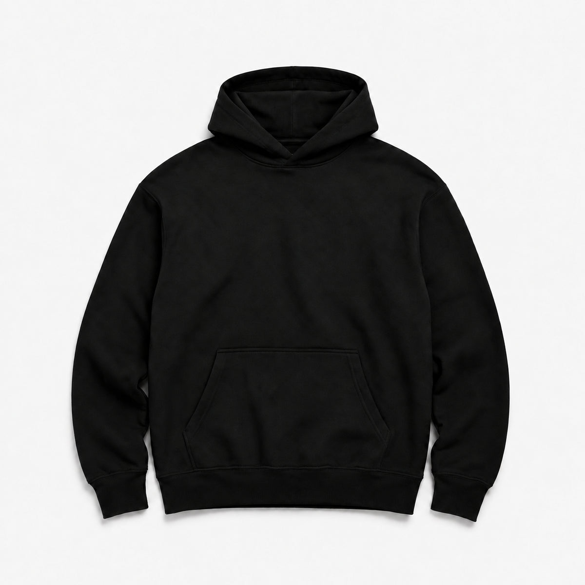 Bluza YUTEE — Czarny — gładki przód bez logo